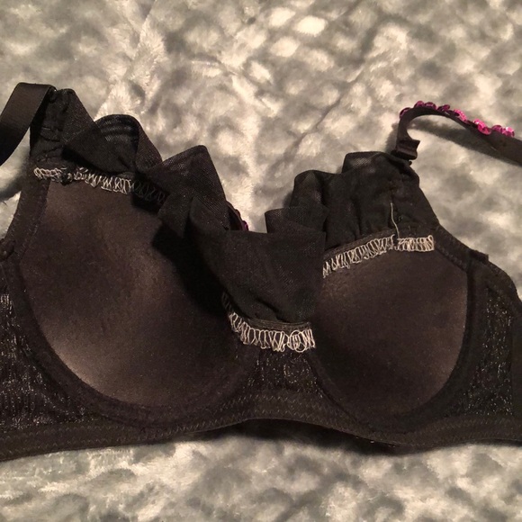 Pink Beaded Rave Top / Bra - Picture 7 of 7